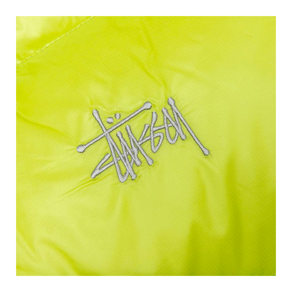 Stussy Micro Ripstop Down Parka Lime 115685_LME