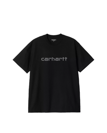 Carhartt Wip S/S Rivet Script T-Shirt Black I034396_89_XX