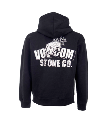 Volcom Watanite Zip Hoodie Black A4832405_BLK