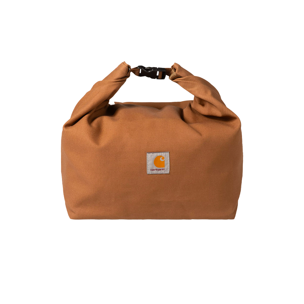 Carhartt WIP Canvas Roll-Up Insulated Bag Hamilton Brown I034917_HZ_XX