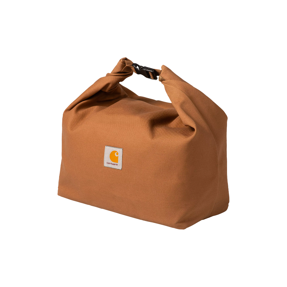 Carhartt WIP Canvas Roll-Up Insulated Bag Hamilton Brown I034917_HZ_XX