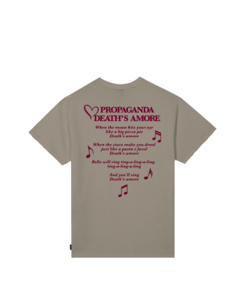 Propaganda Death’s Amore Tee Sand 25SSPRTS901