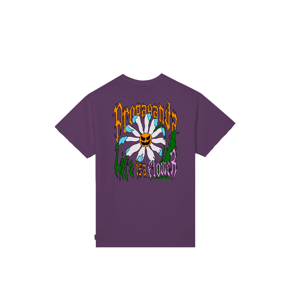 Propaganda Flower Tee Purple 25SSPRTS936