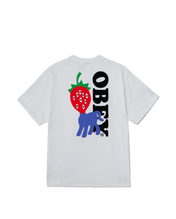 Obey Strawberry Tee White 165264054_WHT