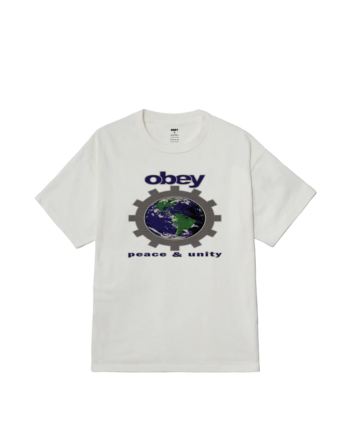 Obey Peace & Unity Pigment Tee Vintage White 167924116_WHT