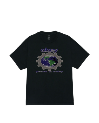 Obey Peace & Unity Pigment Tee Vintage Black 167924116_VTB