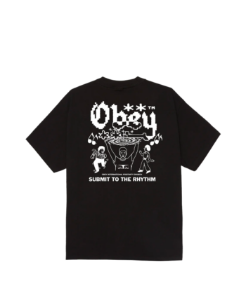 Obey Submit To The Rhythm Tee Black 165264056_BLK