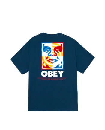 Obey Target Icon Tee Harbor Blue 165264065_BLE