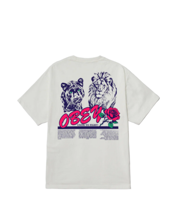 Obey Unite & Fight Pigment Tee White 167924097_WHT