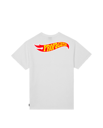 Propaganda Wheels Tee White 25SSPRTS954