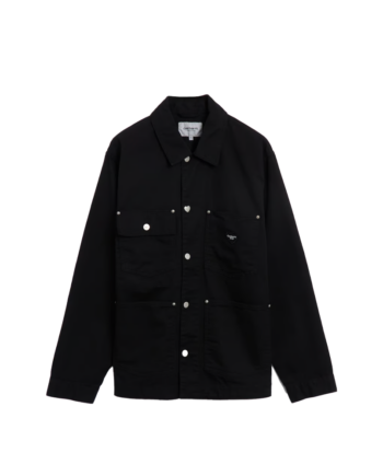 Carhartt WIP Drewe Chore Coat Black (Rinsed) 1034823_89_YX
