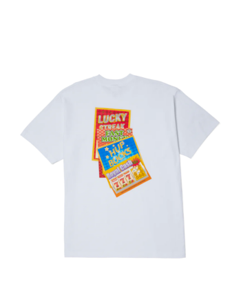 Huf Lucky Tee White TS02398_WHT