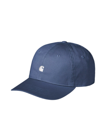 Carhartt Wip Madison Logo Cap Blue Iris / White I023750_2RR_XX