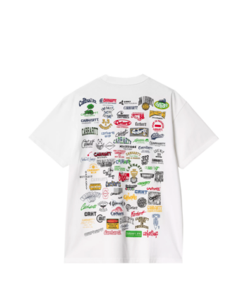Carhartt Wip S/S Logo T-Shirt White I034643_02_XX