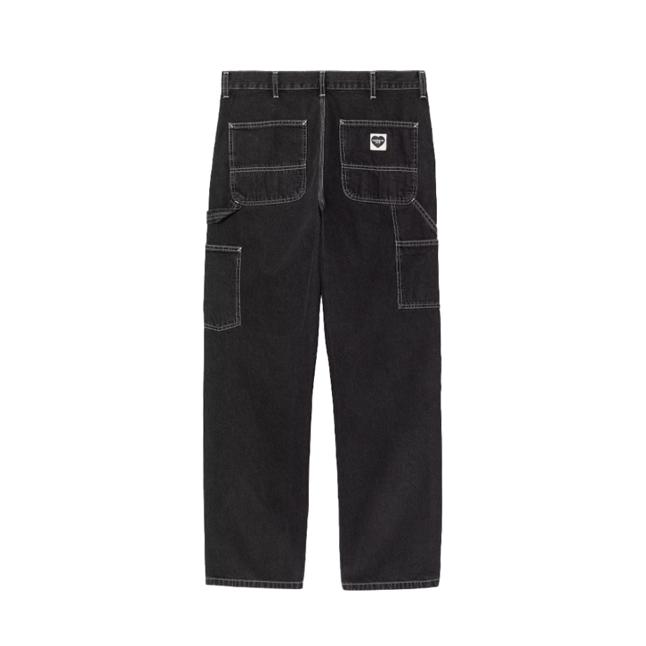 Carhartt Wip Single Knee Pant Black (Stone Washed) I034864_89_06