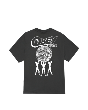 Obey Uplift Tee Vintage Black 165264088_VTB