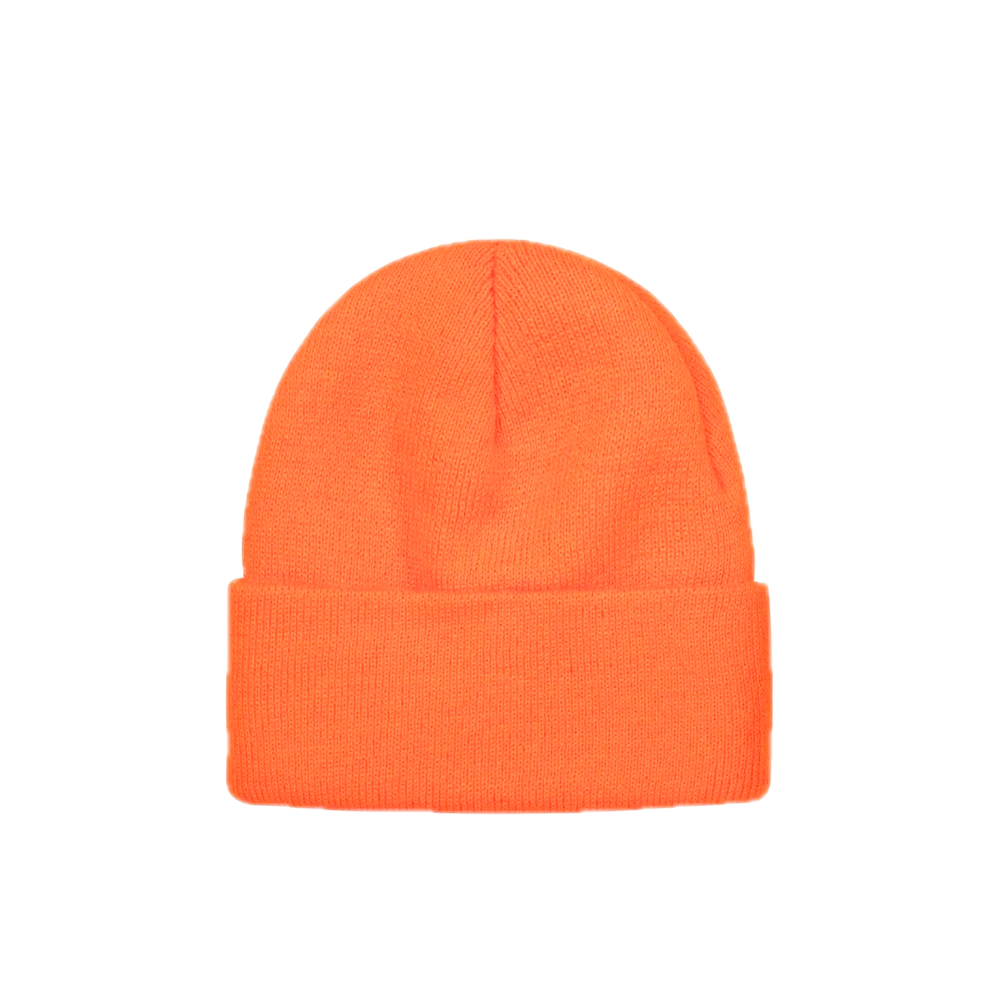 Stussy Big Stock Cuff Beanie Orange 1321144_ORG