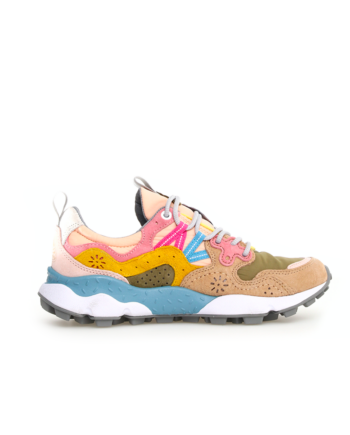 Flower Mountain W' Yamano 3 Uni Suede Print Leopard Dark Rose / Chestnut 0012017817-01-1M71