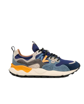 Flower Mountain M' Yamano 3 Uni Suede Nylon Blue / Grey 0012017816-01-1C55