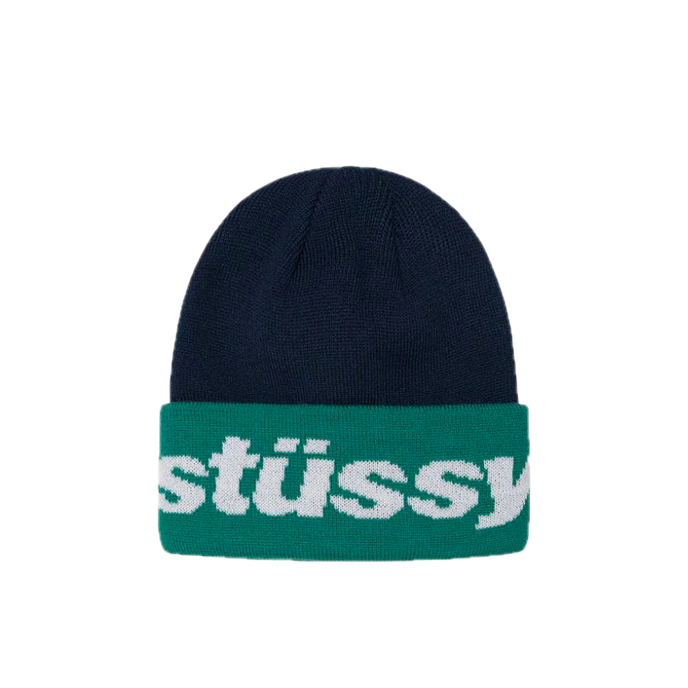 Stussy Helvetica Jacquard Beanie Navy 1321113_NVY