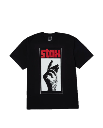 Huf x Stax Snap Tee Black TS02407_BLK
