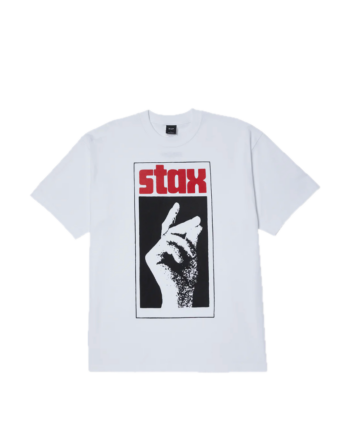 Huf x Stax Snap Tee White TS02407_WHT