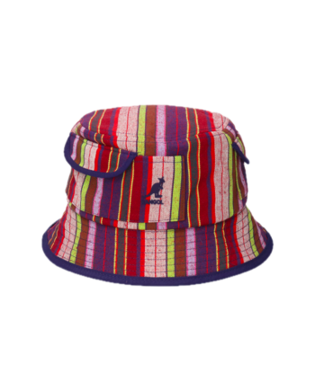 Kangol Multi Color Stripe Bucket Preppy Multi K5447_PM907