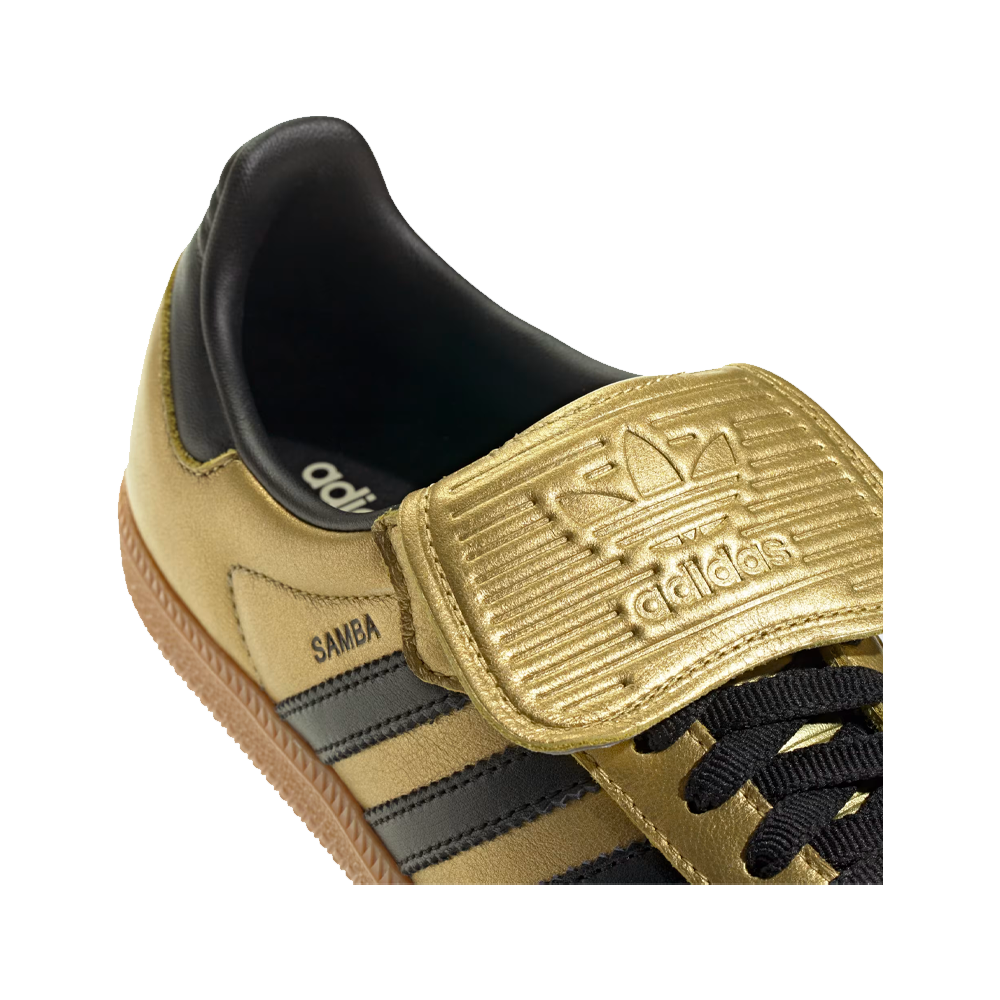 Adidas Originals W' Samba LT Gold Metallic / Core Black / Gum JH5708
