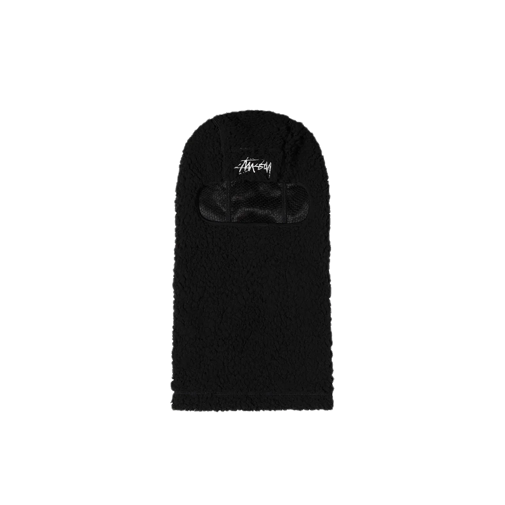 Stussy Stock Sherpa Balaclava Black 1321143_BLK