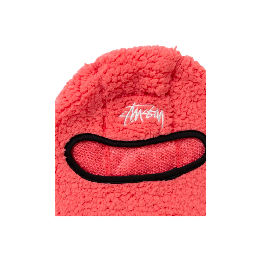 Stussy Stock Sherpa Balaclava Pink 1321143_PNK