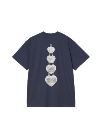 Carhartt Wip S/S Hartt Chain T-Shirt Blue I034663_01_XX