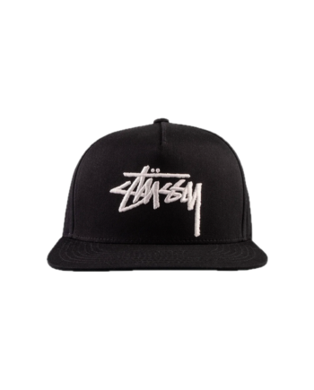 Stussy Big Stock Point Crown Cap Black 1311052_BLK