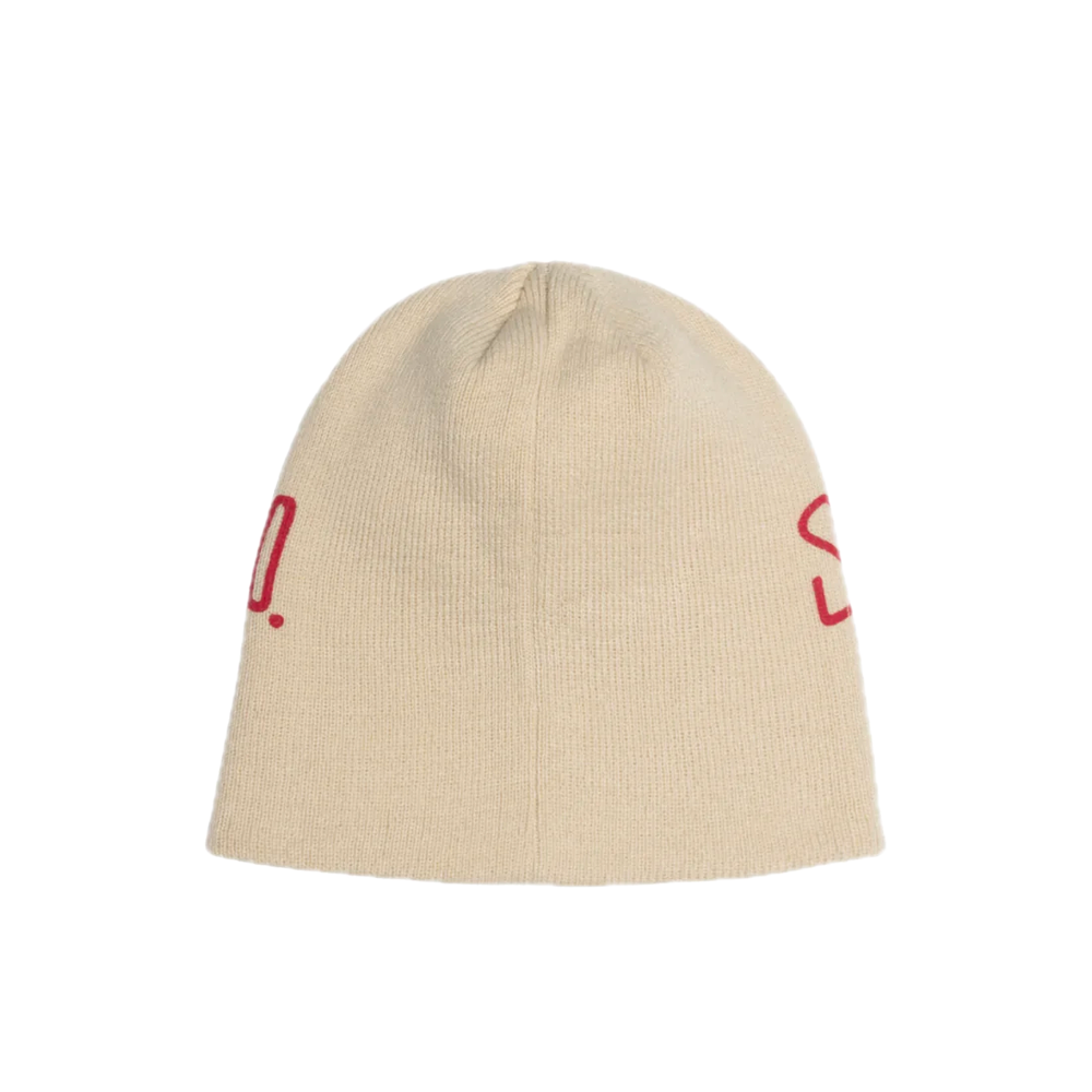 Stussy Workgear Print Skull Cap Beanie Bone 1321183_BNE
