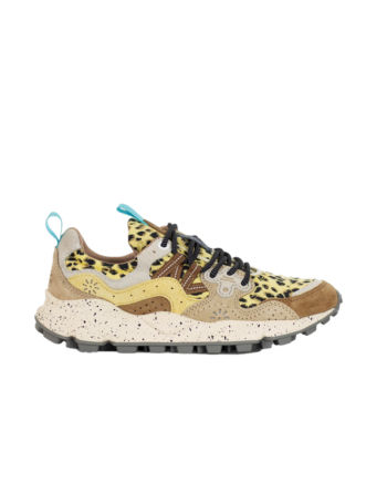 Flower Mountain W' Yamano 3 Uni Suede Print Leopard Brown / Taupe 00120178-41-4011