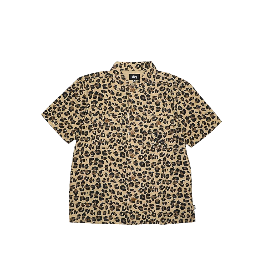 Stussy BDU Shirt Leopard 11990_LEO