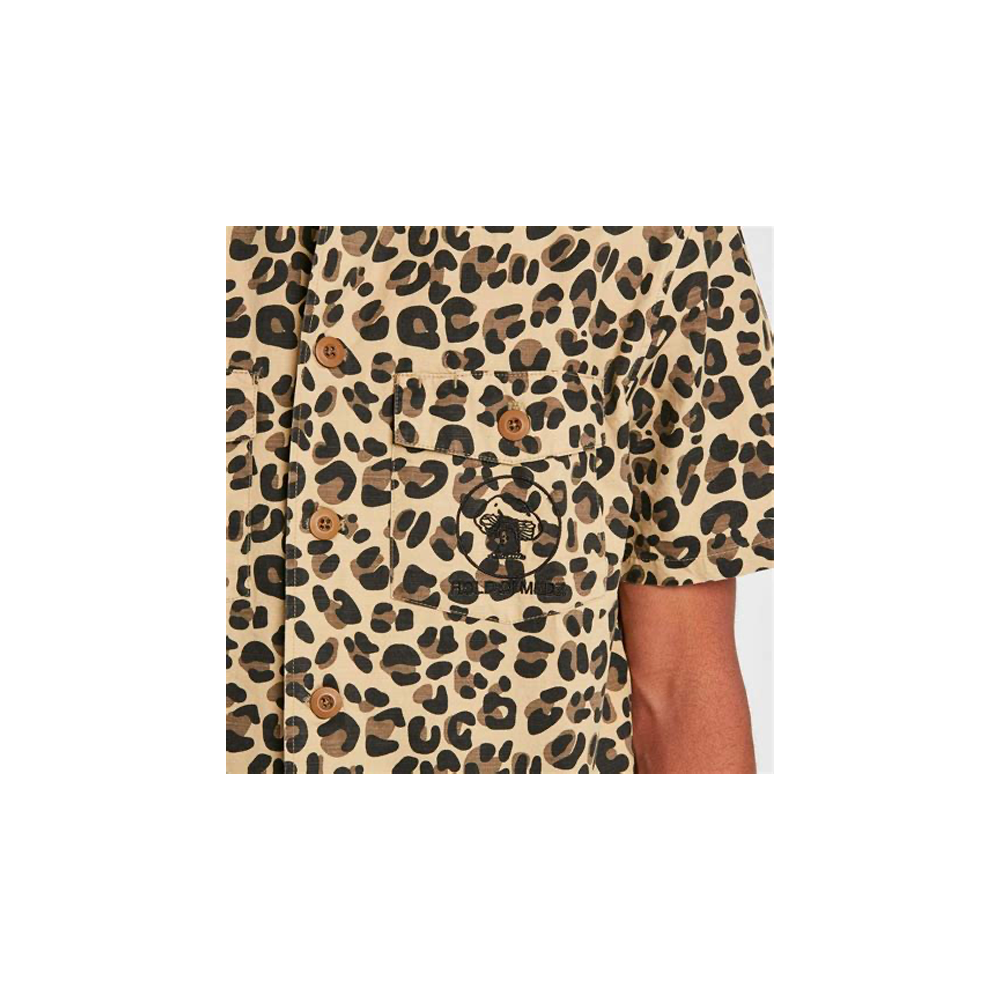 Stussy BDU Shirt Leopard 11990_LEO