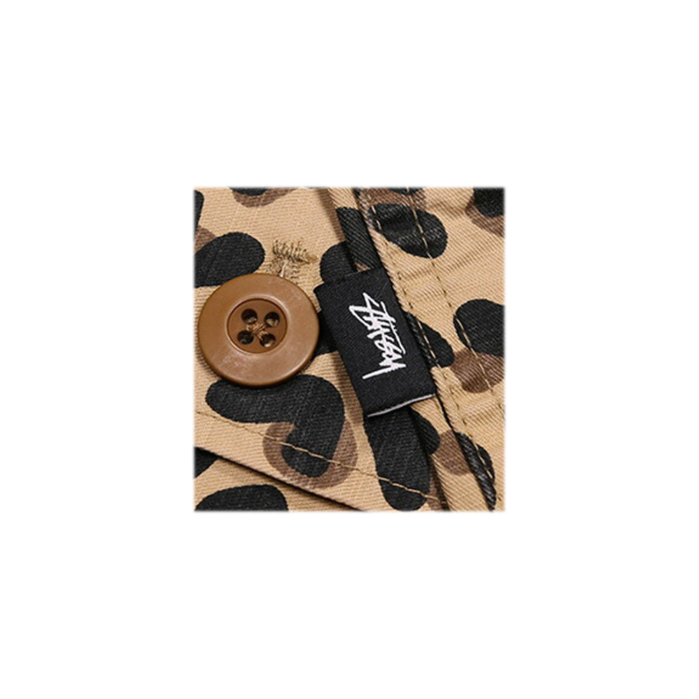 Stussy BDU Shirt Leopard 11990_LEO