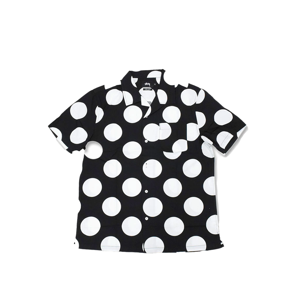 Stussy Big Dot Shirt Black 111062_BLK