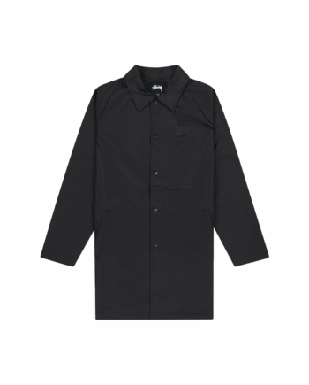 Stussy Long Coach Jacket Black 1902503_BLK