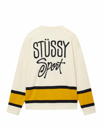 Stussy Hockey Sweater Natural 117211_NAT