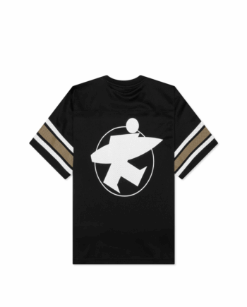 Stussy Surfman Mesh Football Jersey Black 1140332_BLK