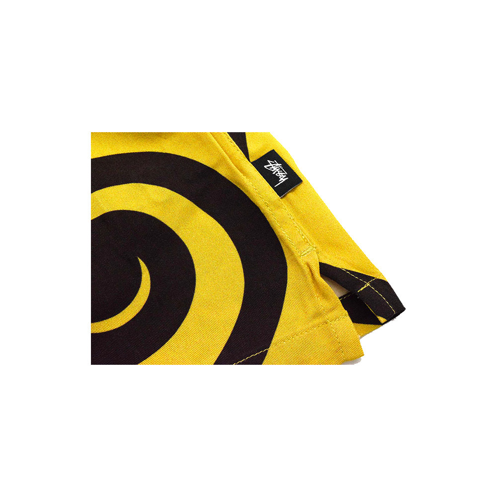 Stussy Tribal Pattern Shirt Mustard 111070_MST