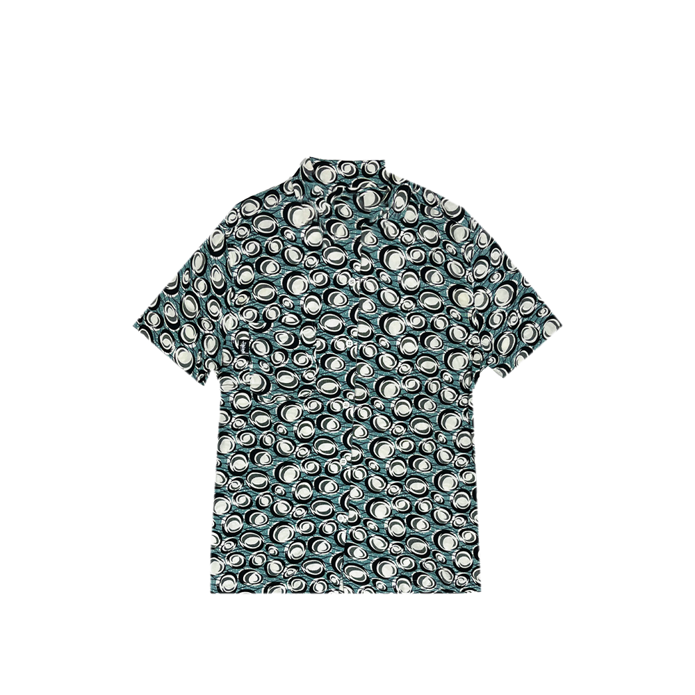 Stussy Galaxy Pattern Shirt Blue 111075_BLE
