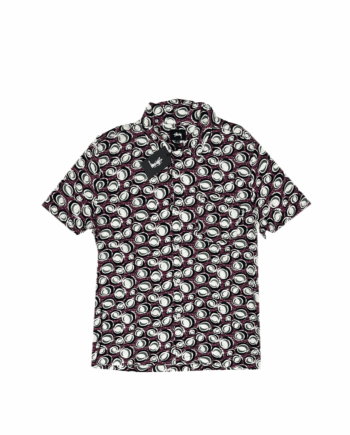 Stussy Galaxy Pattern Shirt Berry 111075_BRY