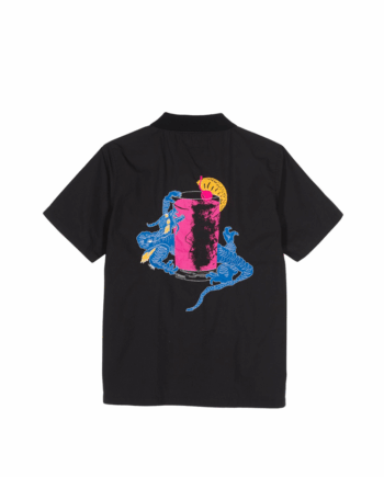 Stussy Dragon Cocktail Shirt Black 111056_BLK