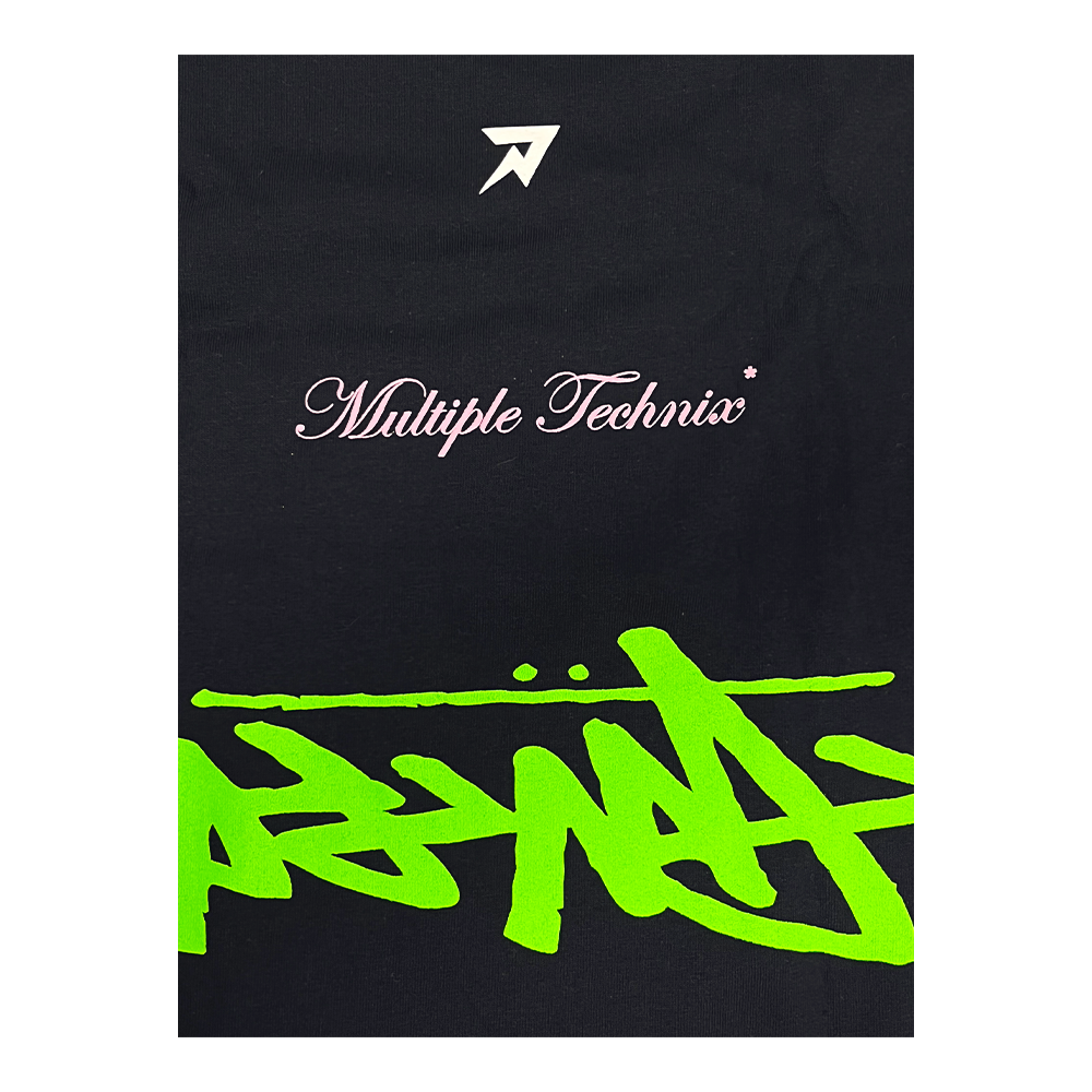 Stussy x Multiple Technix Skull Tee Black 1103M50_BLK