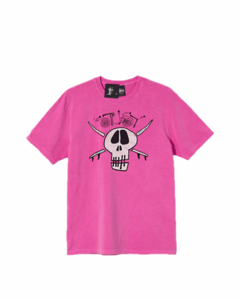 Stussy Surf Skull Tee Fuchsia 1902474_FUS