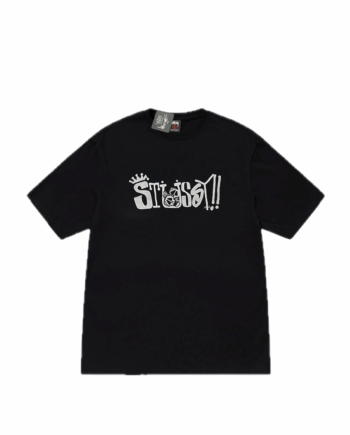 Stussy Skulls Tee Black 1902374_BK