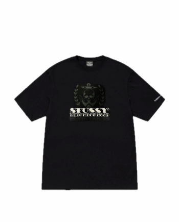 Stüssy x Neighborhood Boneyards Skull Tee Black 1901909_BLK