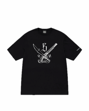 Stussy x Neighborhood Swords Logo T-Shirt Black 0907534_BLK